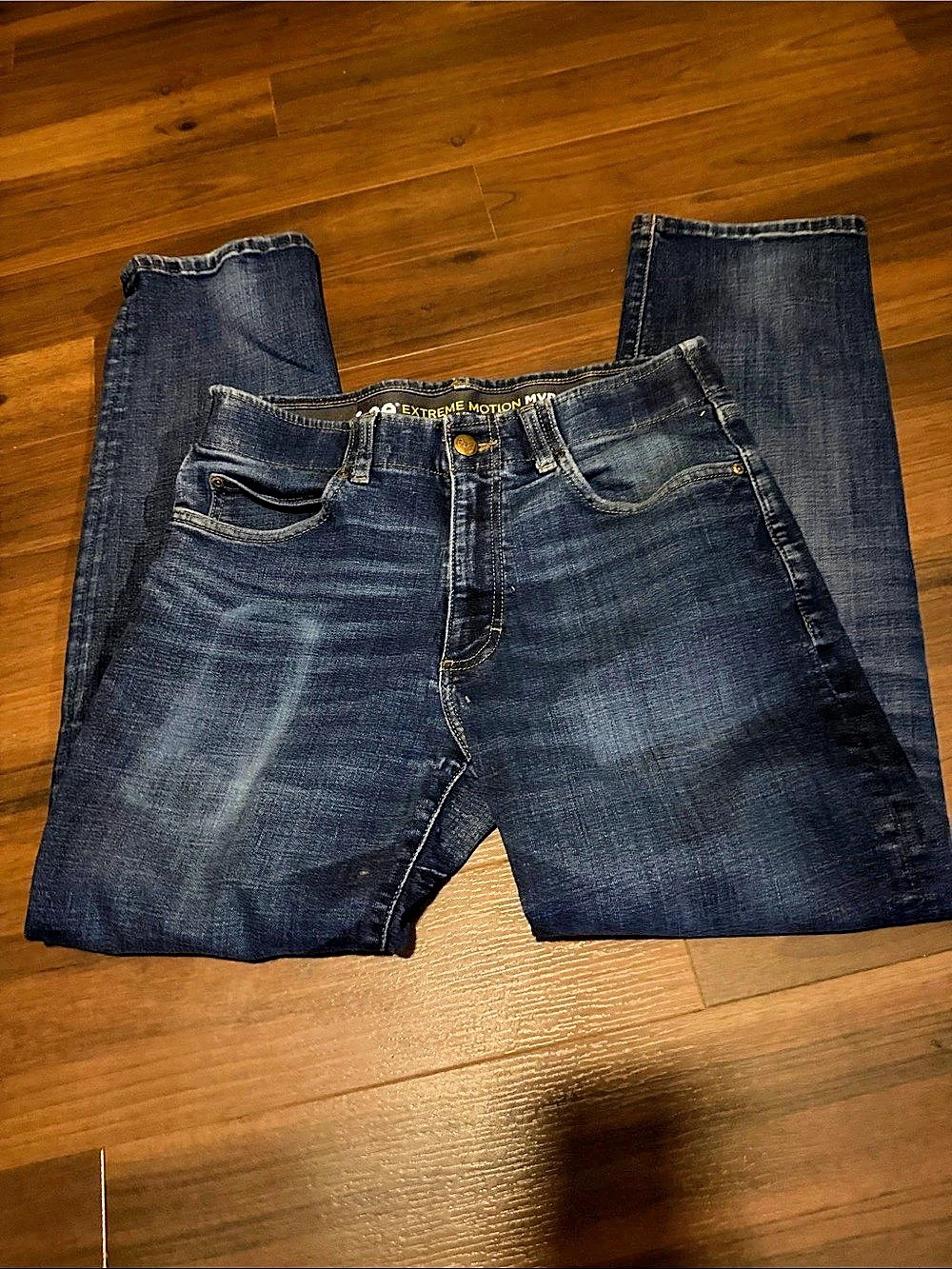 Lee Extreme Motion MVP Regular Straight Men's Jeans Waist 32 Blue